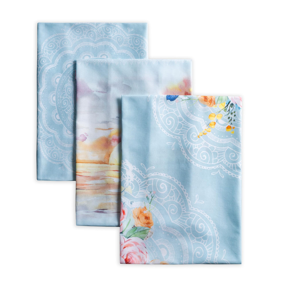 Maison d' Hermine Kitchen Towels Set of 3 Reusable 100% Cotton 27.50" x 20"