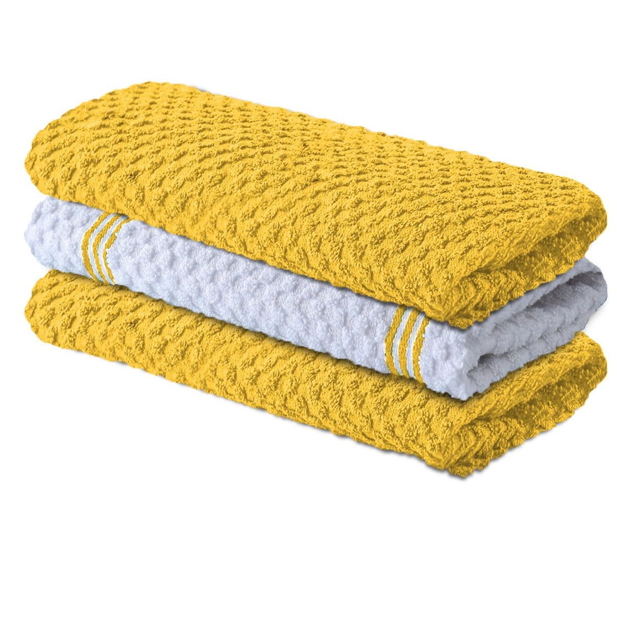 Infinitee Xclusives Kitchen Towels - 6 Pack - Cotton Dish Towel |15" x 25"|