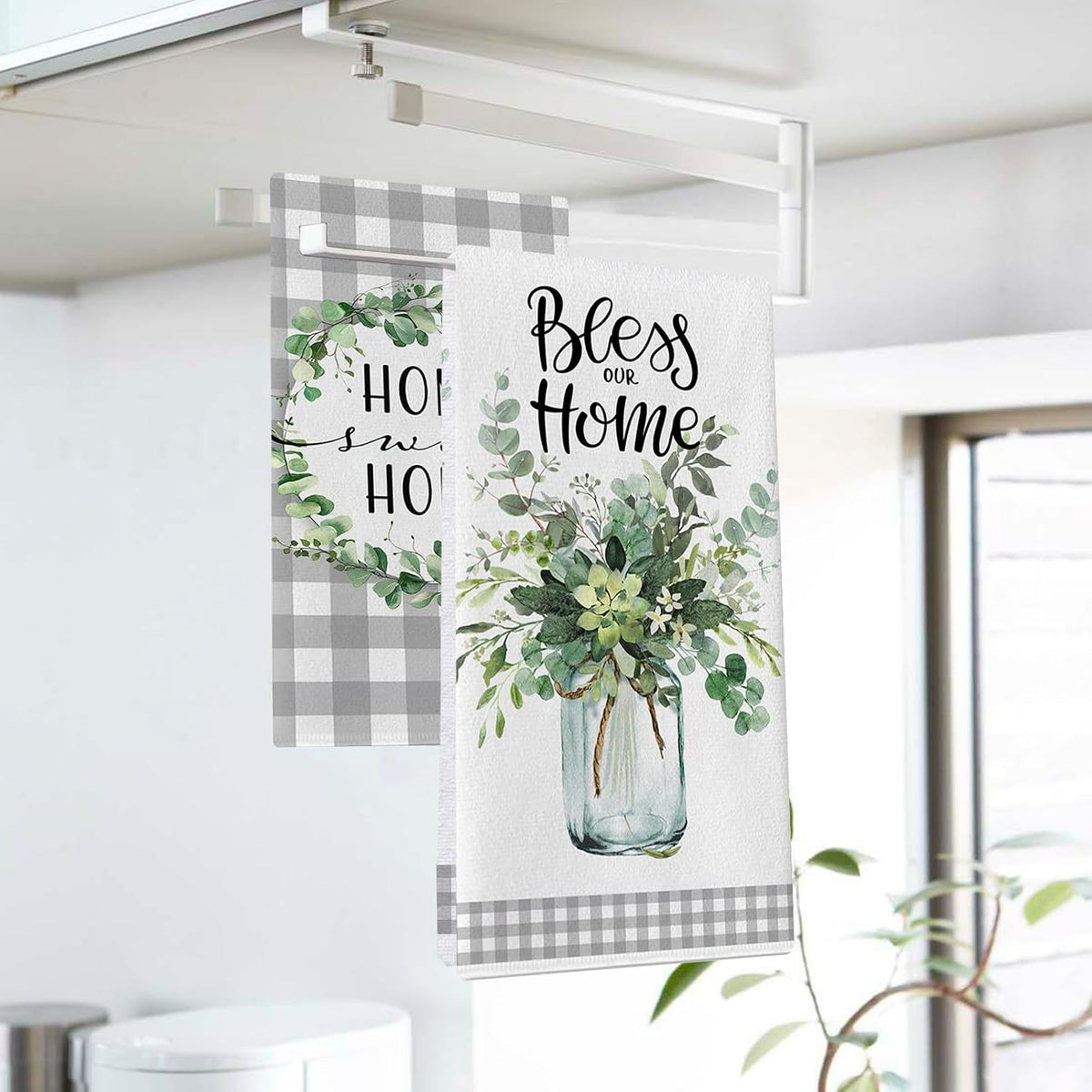 Seliem Sweet Home Spring Summer Kitchen Dish Towels Set of 2