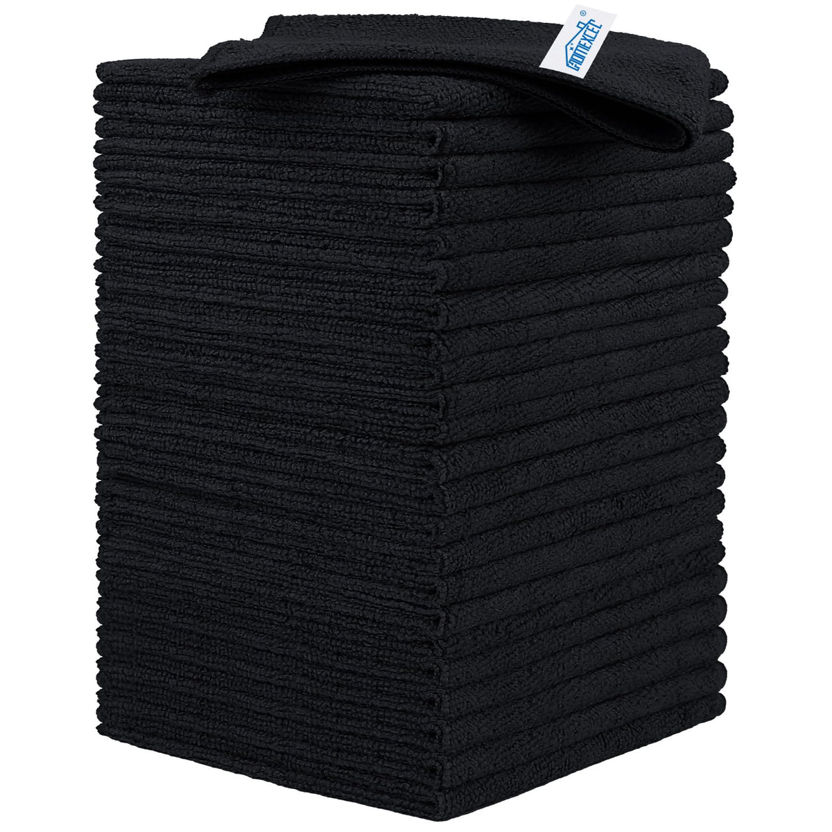 HOMEXCEL Microfiber Cleaning Cloth, Kitchen Towels 12 Pack, Lint Free, Scratch-Free, Highly Absorbent, Reusable Dish Towels for Kitchen and Household