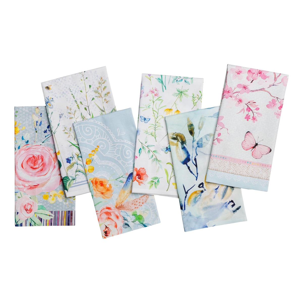 Maison d' Hermine Kitchen Towels Set of 3 Reusable 100% Cotton 27.50" x 20"