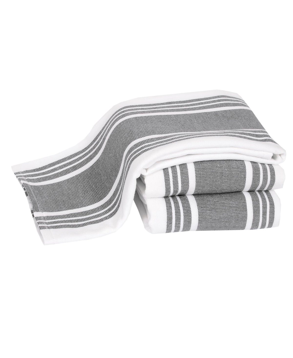 All-Clad Dual-Purpose Kitchen Towels: Highly Absorbent - 100% Cotton, 17"x30" Dish Towels for Cleaning & Drying Dishes & Glassware, 3-Pack, Almond