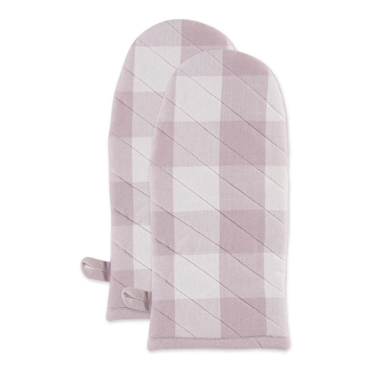 DII Buffalo Check Kitchen Collection, Classic Farmhouse Kitchen Set, Oven Mitt, Black & White, 2 Piece