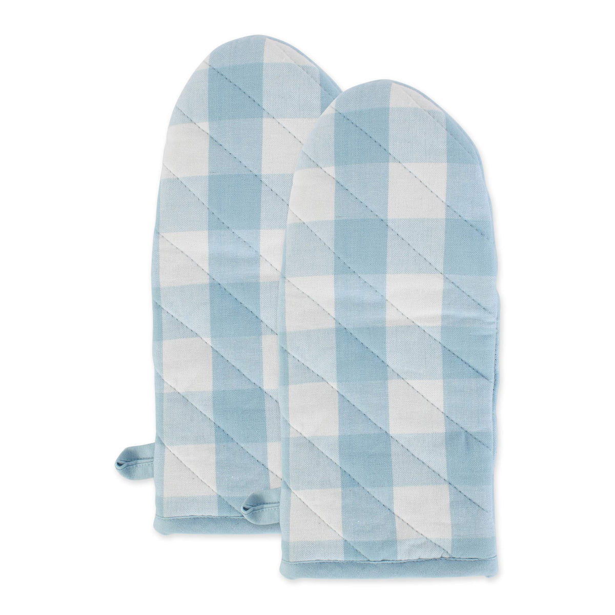 DII Buffalo Check Kitchen Collection, Classic Farmhouse Kitchen Set, Oven Mitt, Black & White, 2 Piece