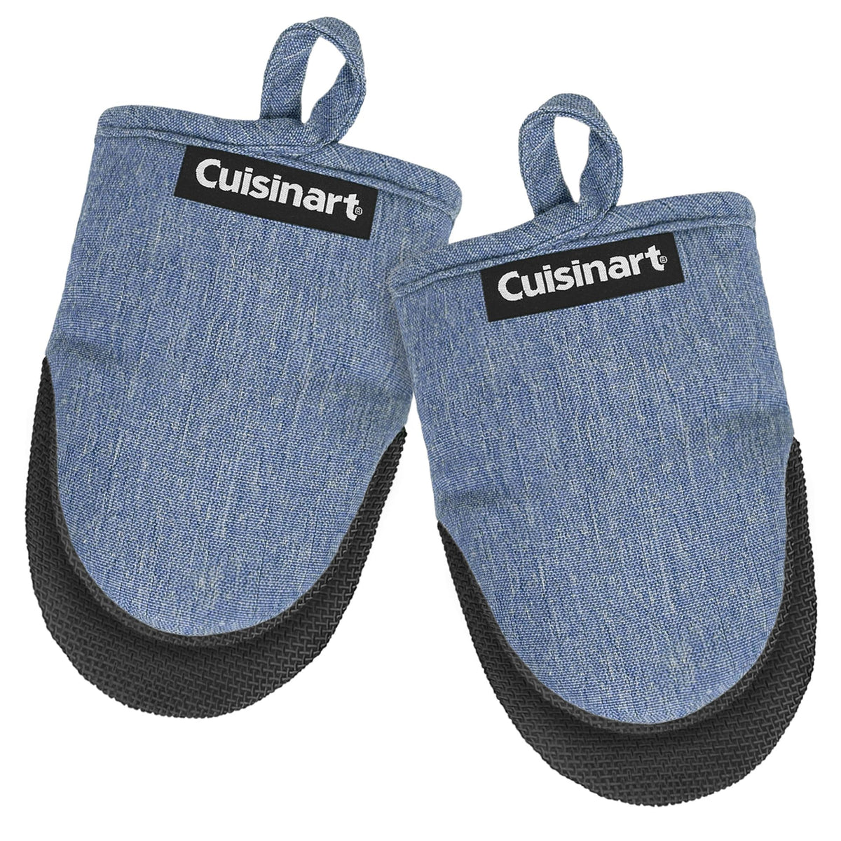 Cuisinart Mini Oven Mitts, 2-Pack, Neoprene Grip, Heat Resistant 350F
