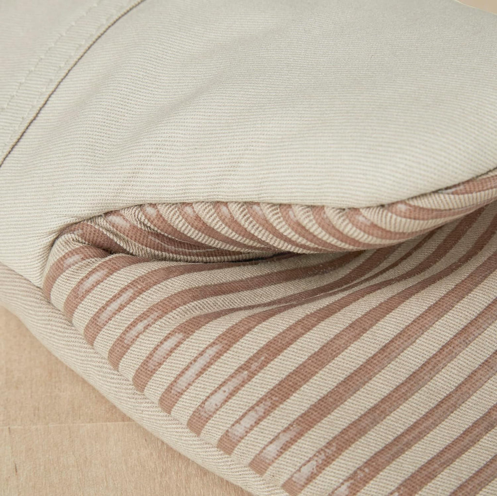 KitchenAid Beacon Two-Tone Non-Slip Oven Mitt Set, Milkshake Tan/Beige, 5.75"x13", 2 Piece