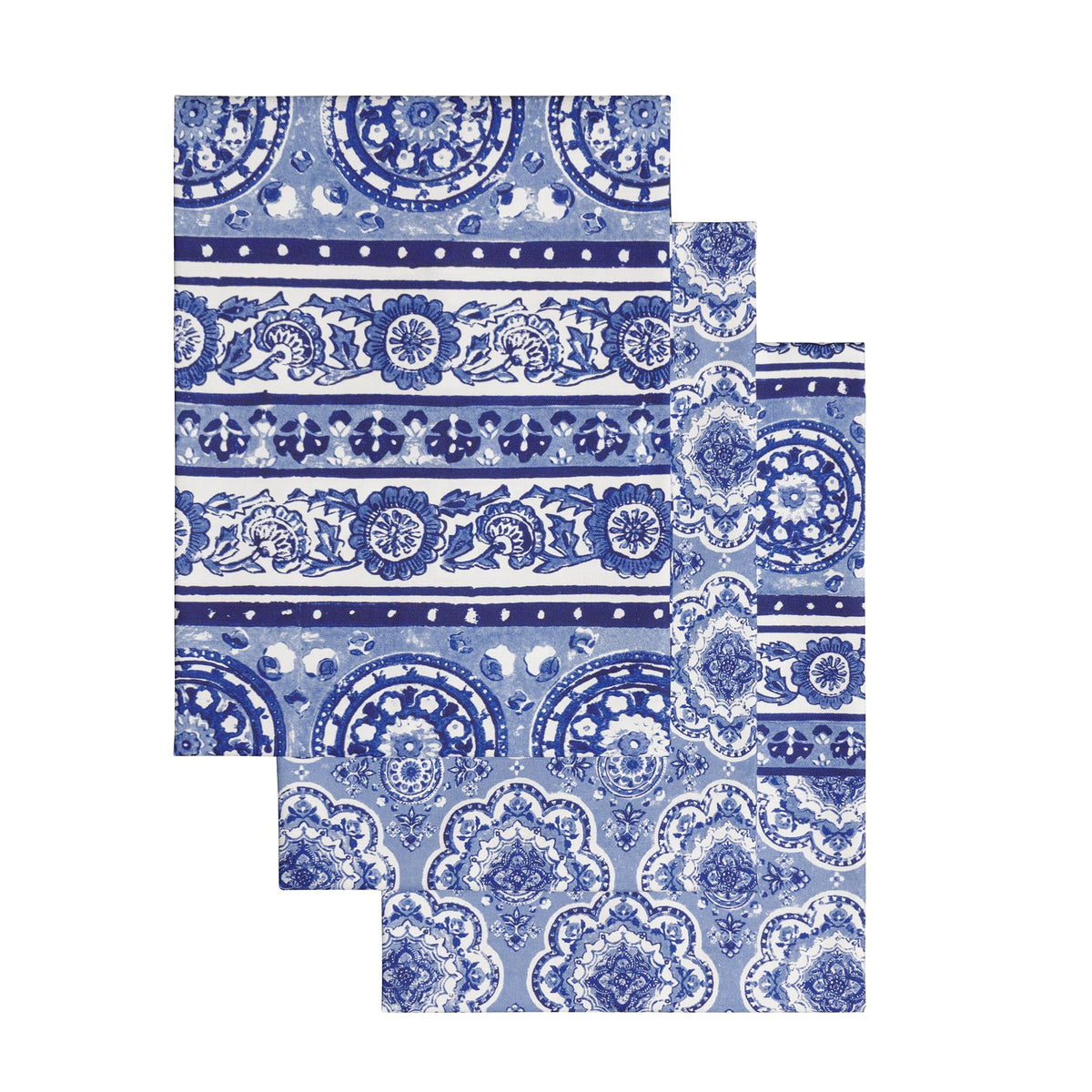 Maison d' Hermine Kitchen Towels Set of 3 Reusable 100% Cotton 27.50" x 20"