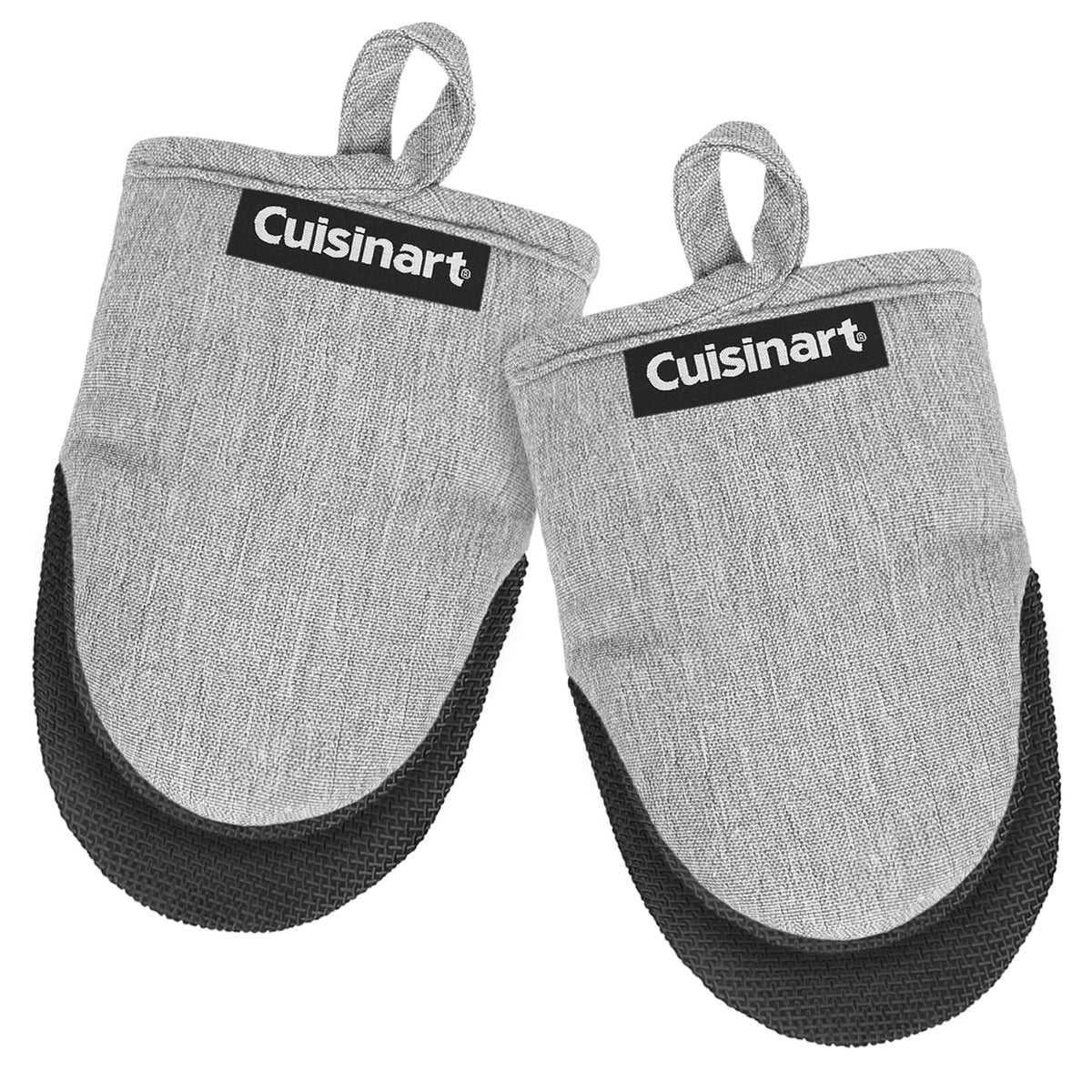 Cuisinart Mini Oven Mitts, 2-Pack, Neoprene Grip, Heat Resistant 350F