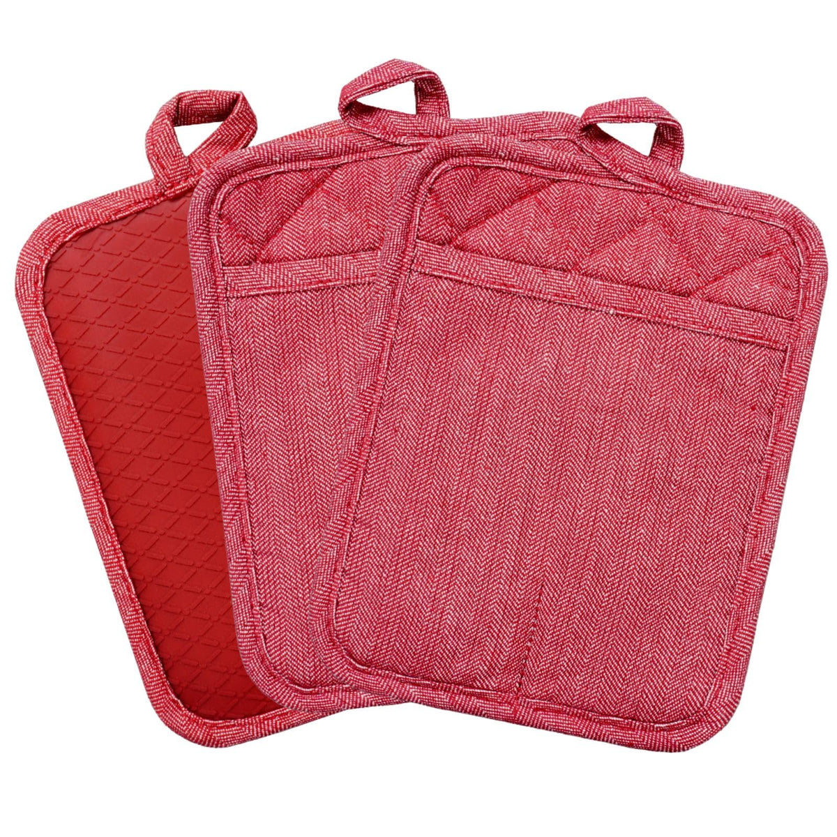 Professional Microwave Silicone Oven Mitts one Pair, Kitchen Mitten Set