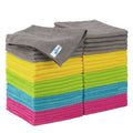 MR.SIGA Microfiber Cleaning Cloth, All Purpose Cleaning Towels, Pack of 50