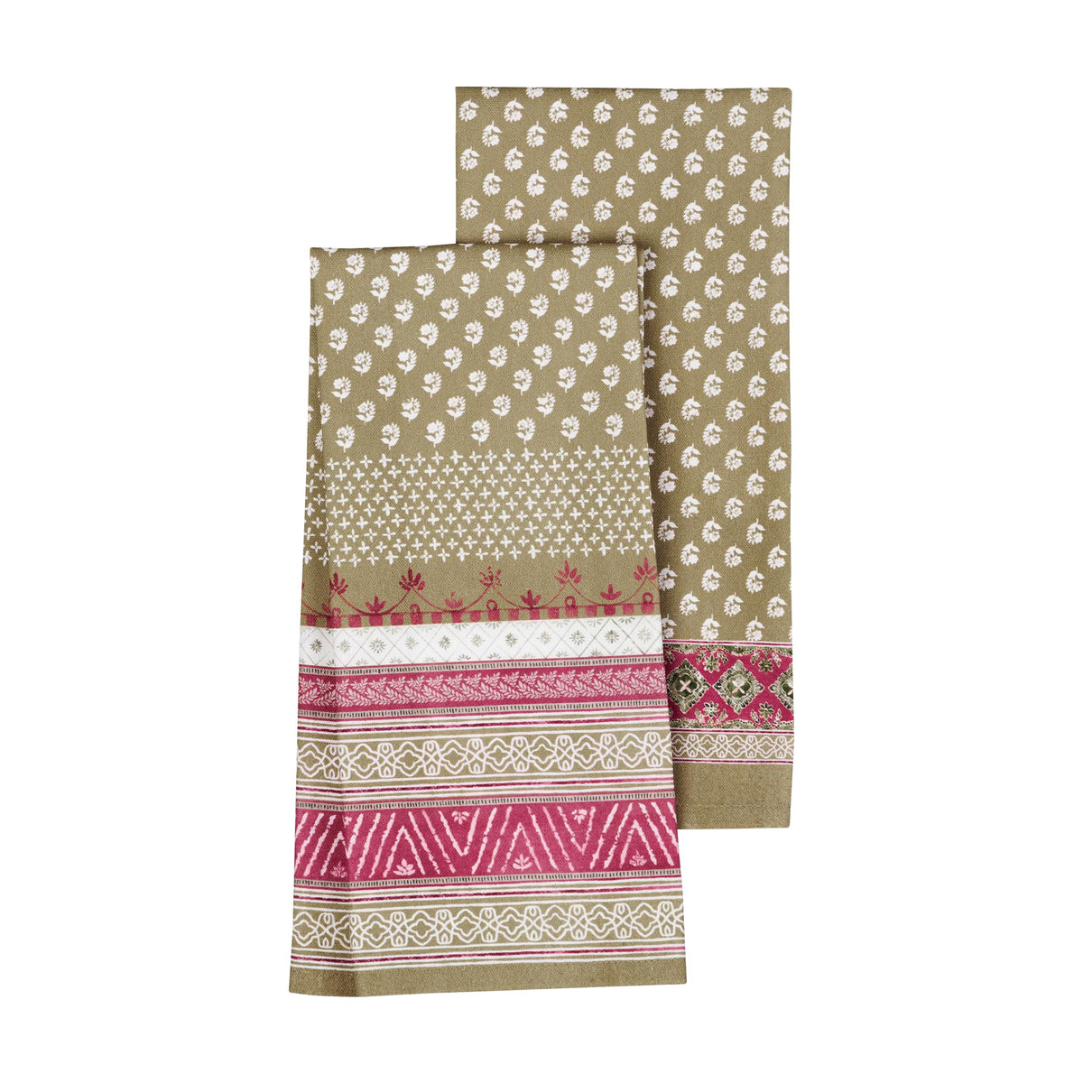 Maison d' Hermine Kitchen Towels Set of 3 Reusable 100% Cotton 27.50" x 20"
