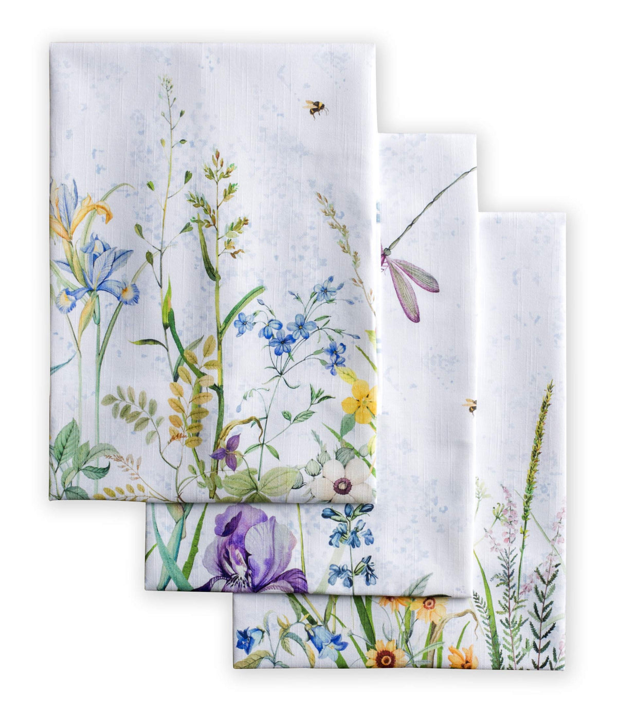 Maison d' Hermine Kitchen Towels Set of 3 Reusable 100% Cotton 27.50" x 20"