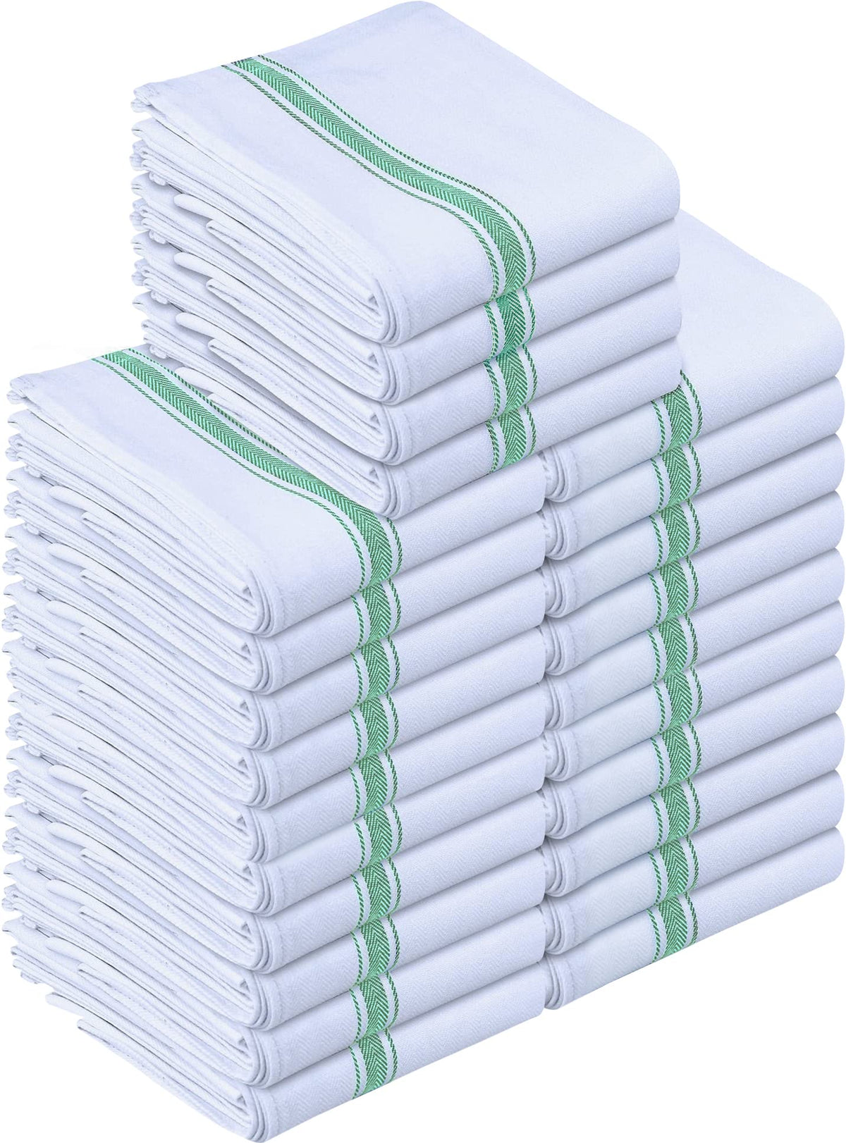 Utopia Towels Blue Dish Towels [12 Pack - 15 x 25 in] 100% Ring Spun Cotton