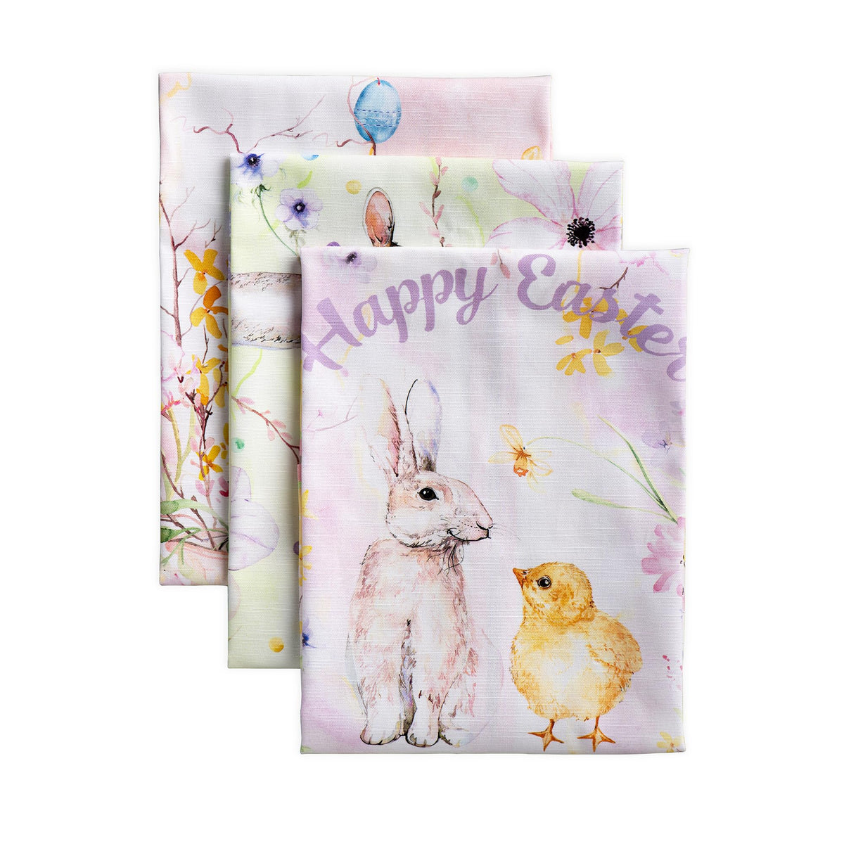 Maison d' Hermine Kitchen Towels Set of 3 Reusable 100% Cotton 27.50" x 20"