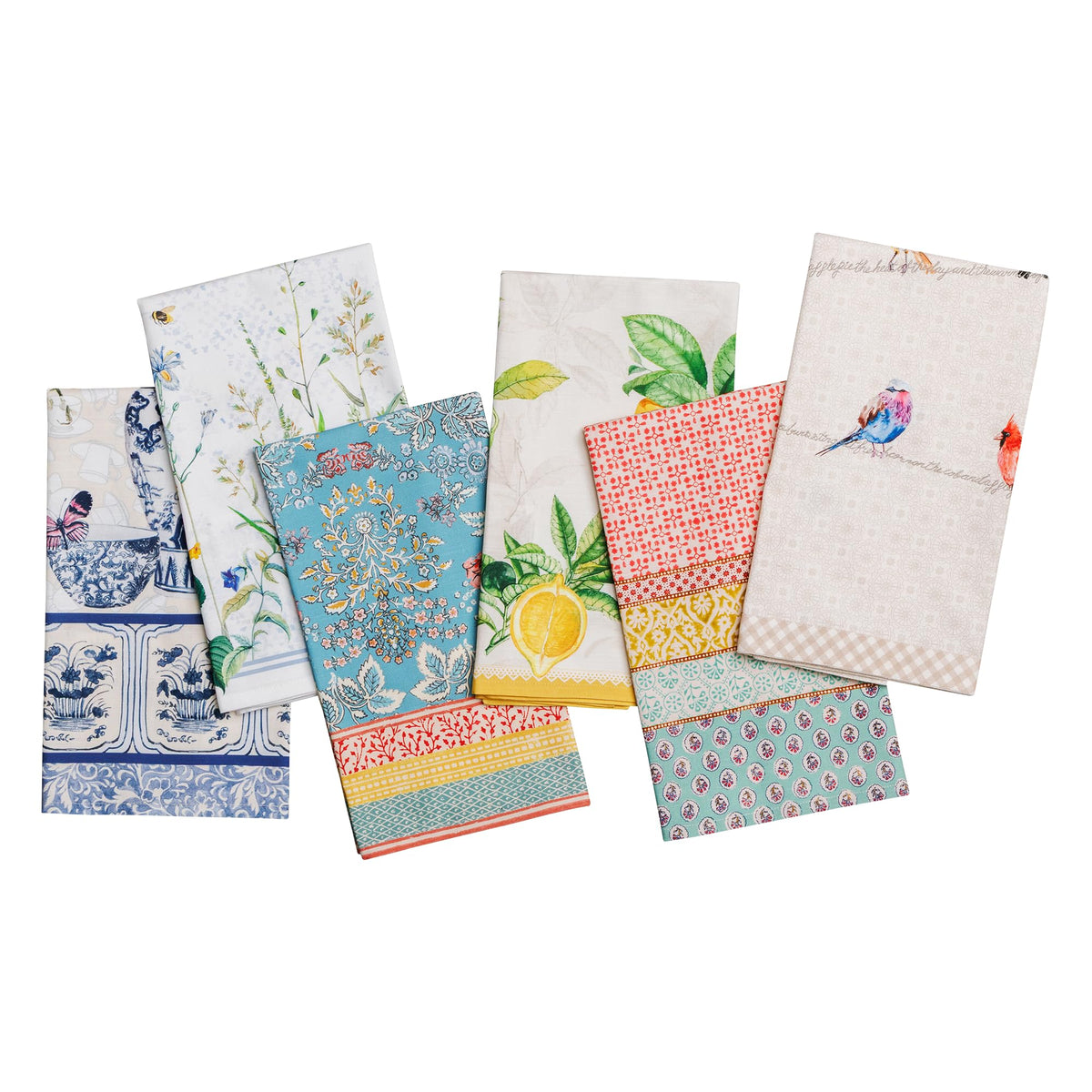 Maison d' Hermine Kitchen Towels Set of 3 Reusable 100% Cotton 27.50" x 20"