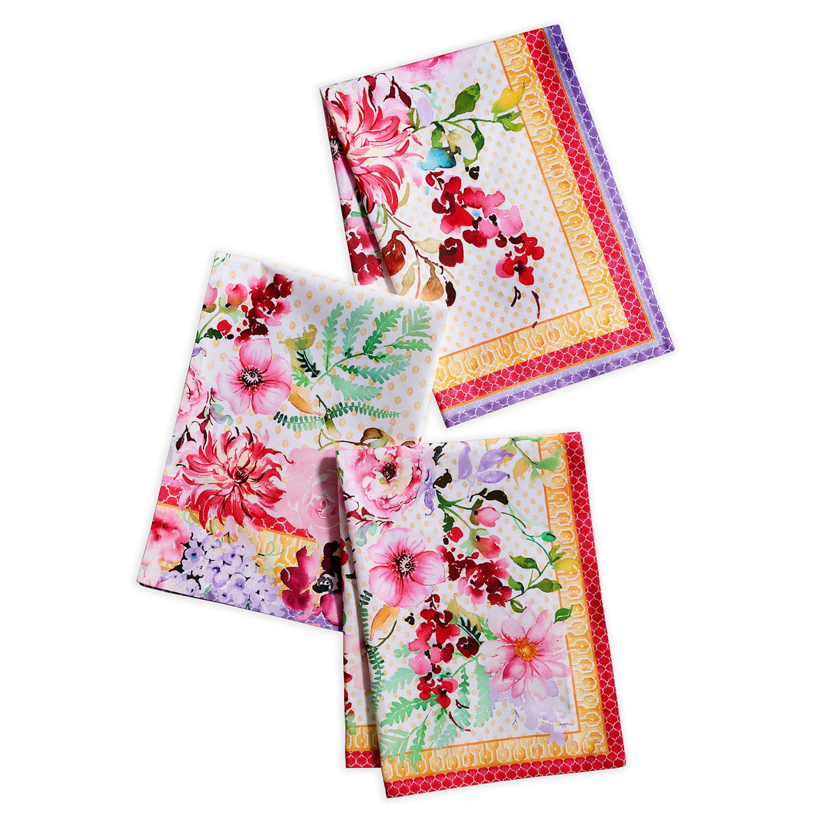 Maison d' Hermine Kitchen Towels Set of 3 Reusable 100% Cotton 27.50" x 20"
