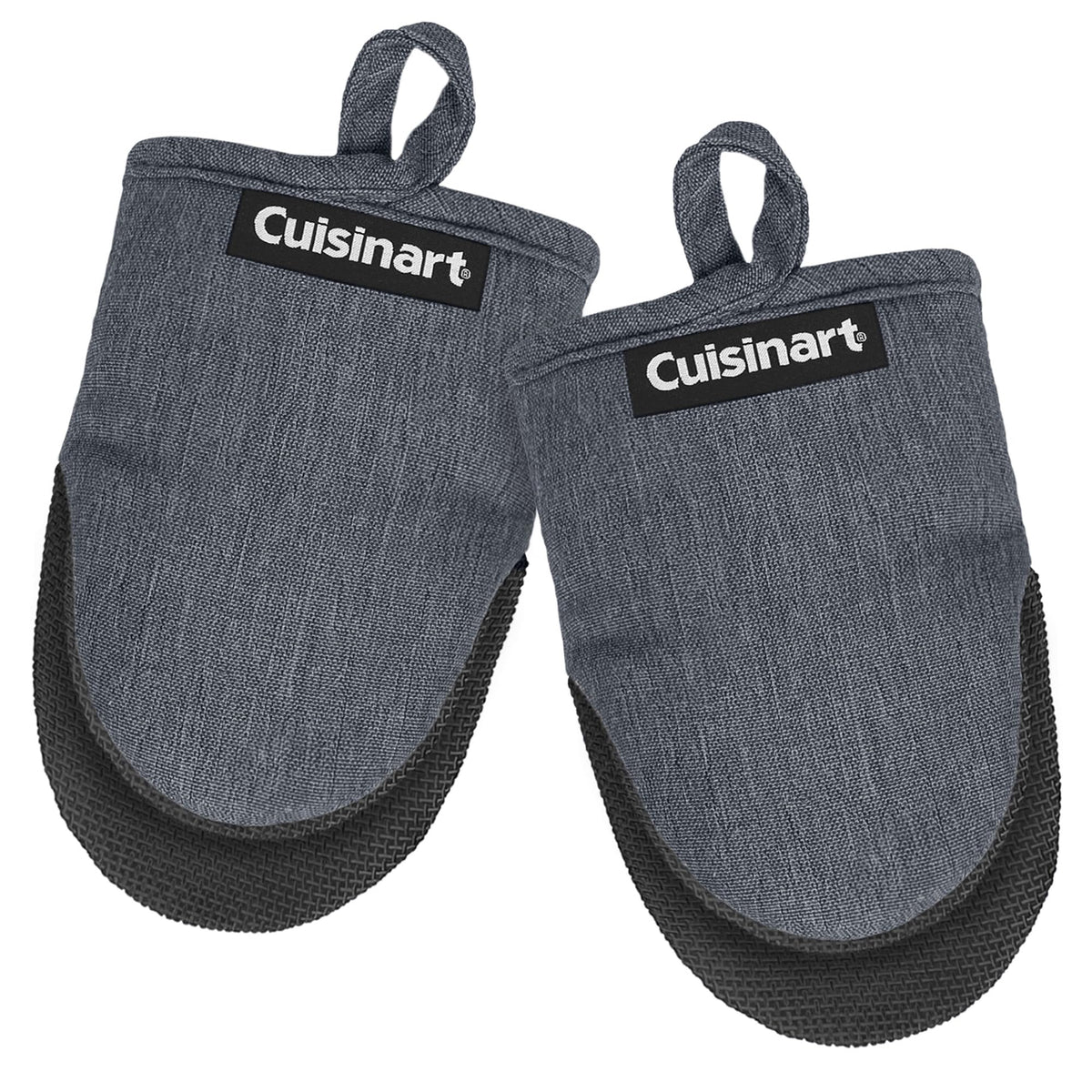 Cuisinart Mini Oven Mitts, 2-Pack, Neoprene Grip, Heat Resistant 350F