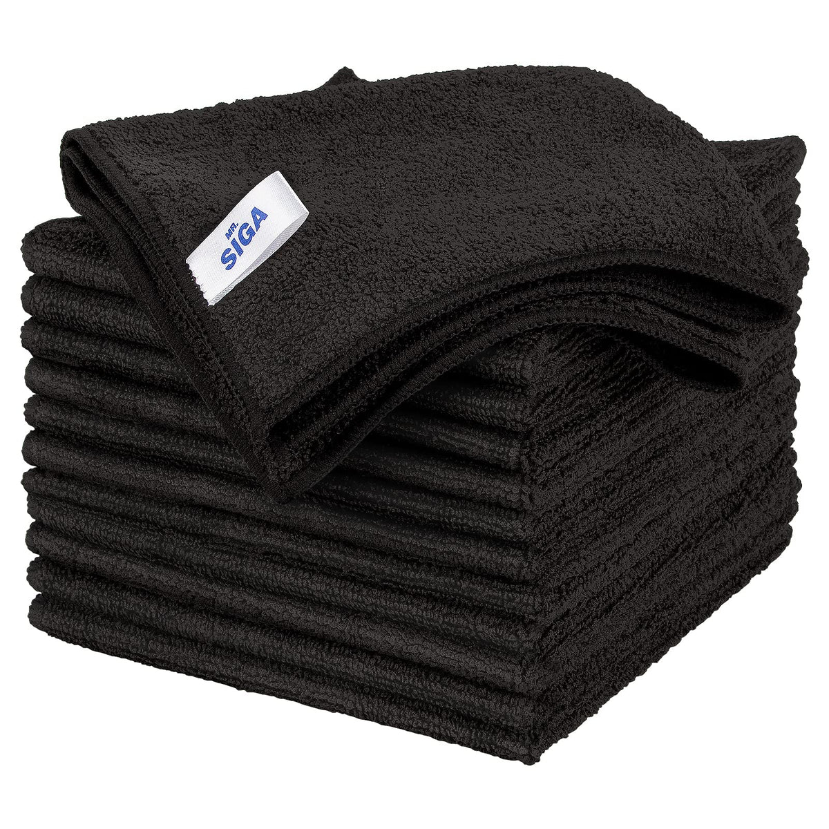 MR.SIGA Microfiber Cleaning Cloths, Streak Free Microfiber Towels, 12 Pack