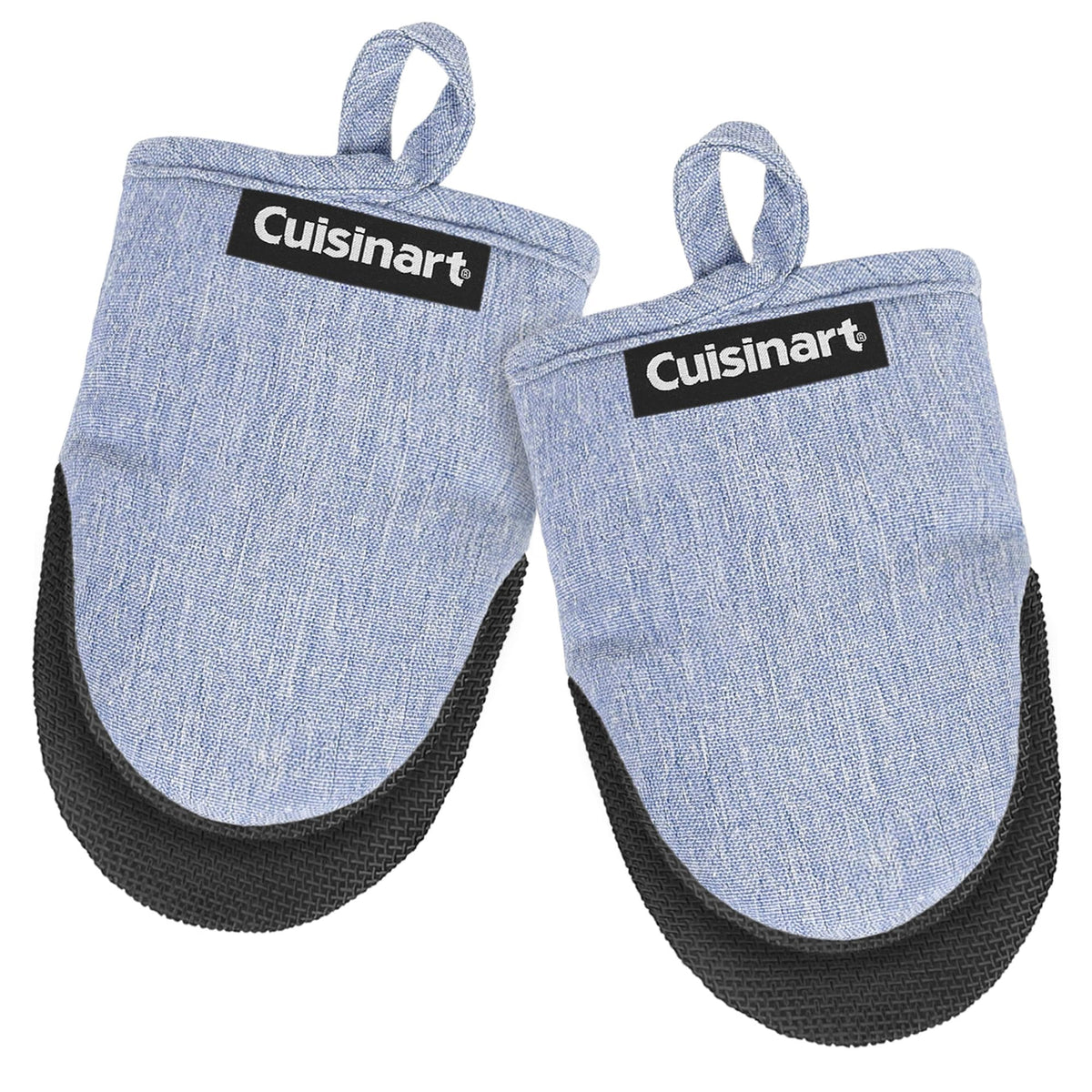 Cuisinart Mini Oven Mitts, 2-Pack, Neoprene Grip, Heat Resistant 350F
