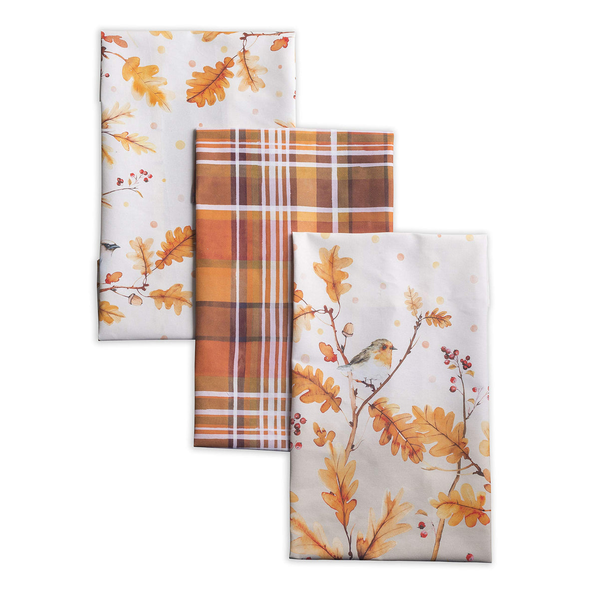 Maison d' Hermine Kitchen Towels Set of 3 Reusable 100% Cotton 27.50" x 20"