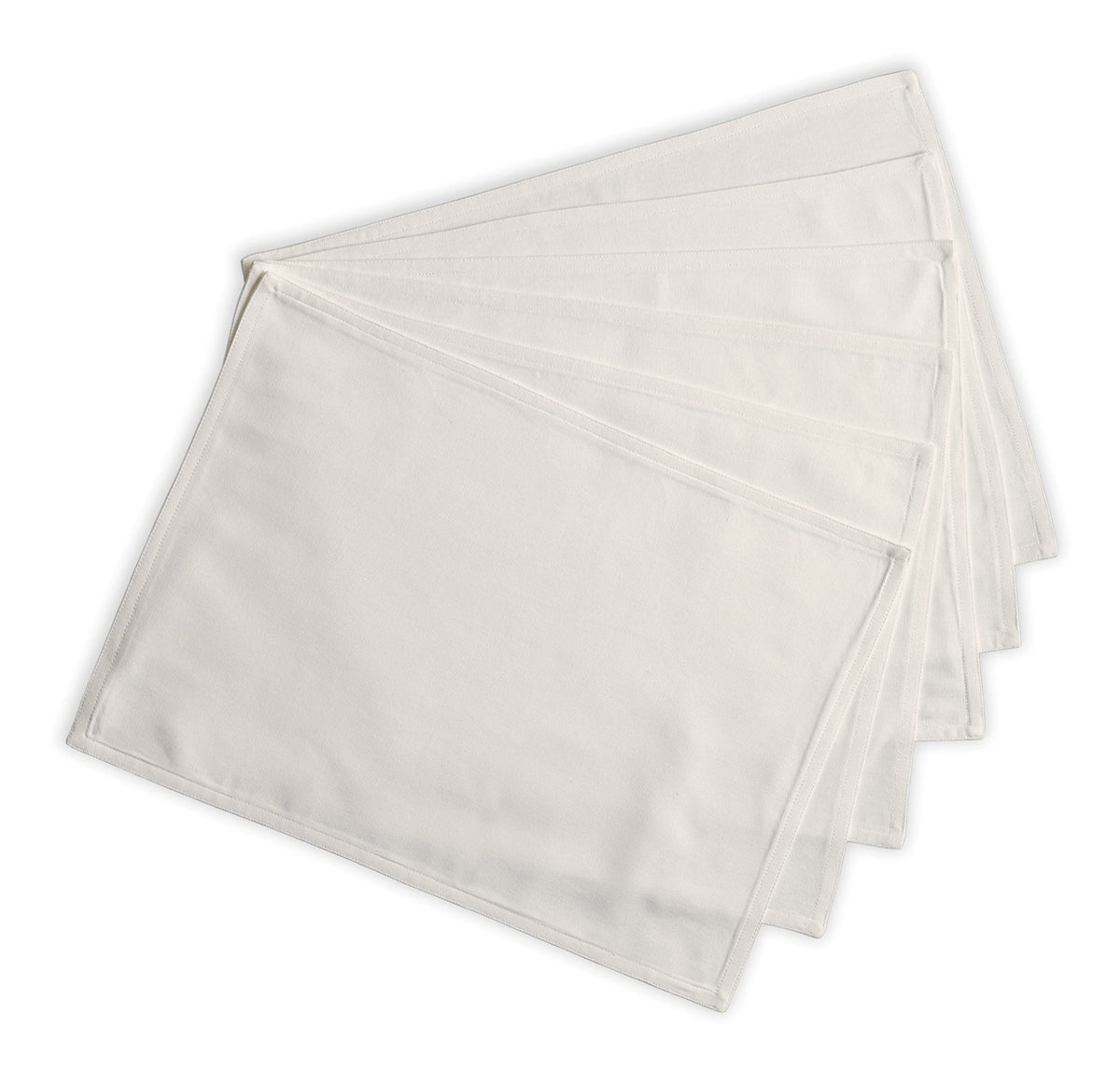 Calicot Placemats 100% Cotton Washable (13" x 19", Set of 6)