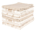 KAF Home Assorted Flat Kitchen Towels - Set of 10, 18 x 28 Inch (Navy)