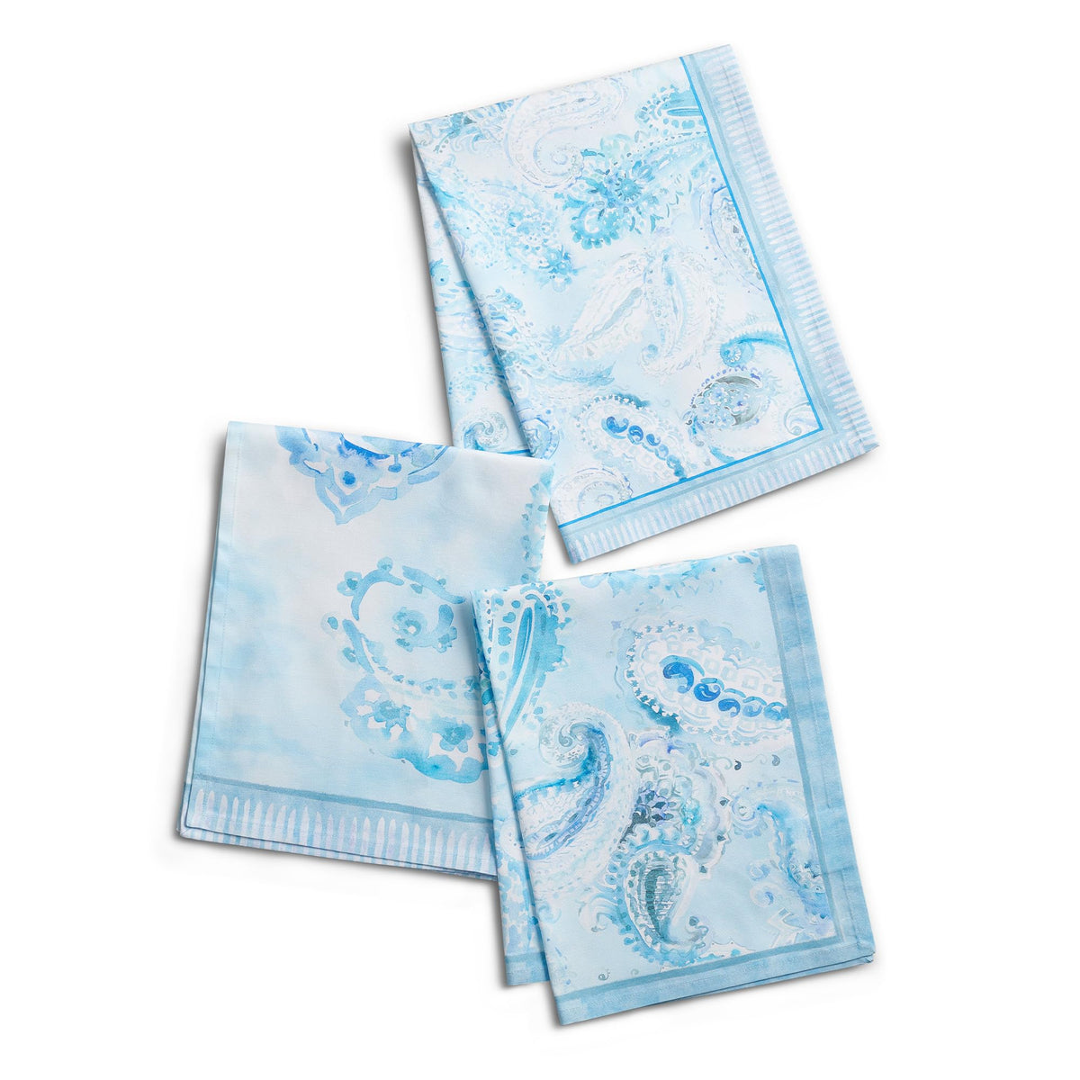 Maison d' Hermine Kitchen Towels Set of 3 Reusable 100% Cotton 27.50" x 20"