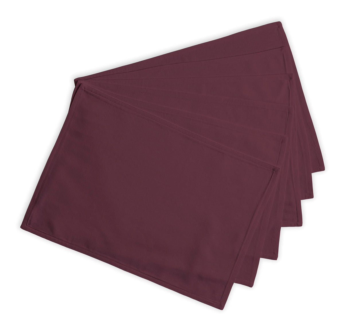 Calicot Placemats 100% Cotton Washable (13" x 19", Set of 6)