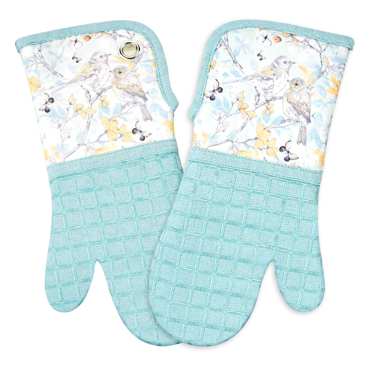 Silicone Printing Oven Mitts Heat Resistant to 500 Degree