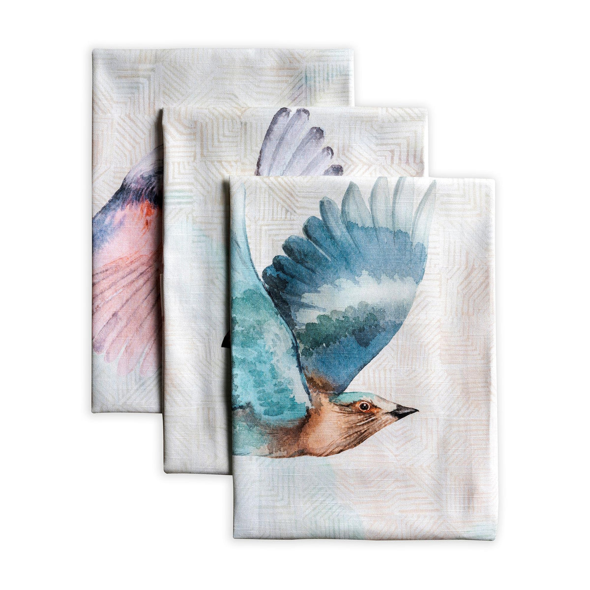 Maison d' Hermine Kitchen Towels Set of 3 Reusable 100% Cotton 27.50" x 20"