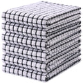Mordimy Cotton 6 Pack Terry Kitchen Towels, 16 x 25 Inches
