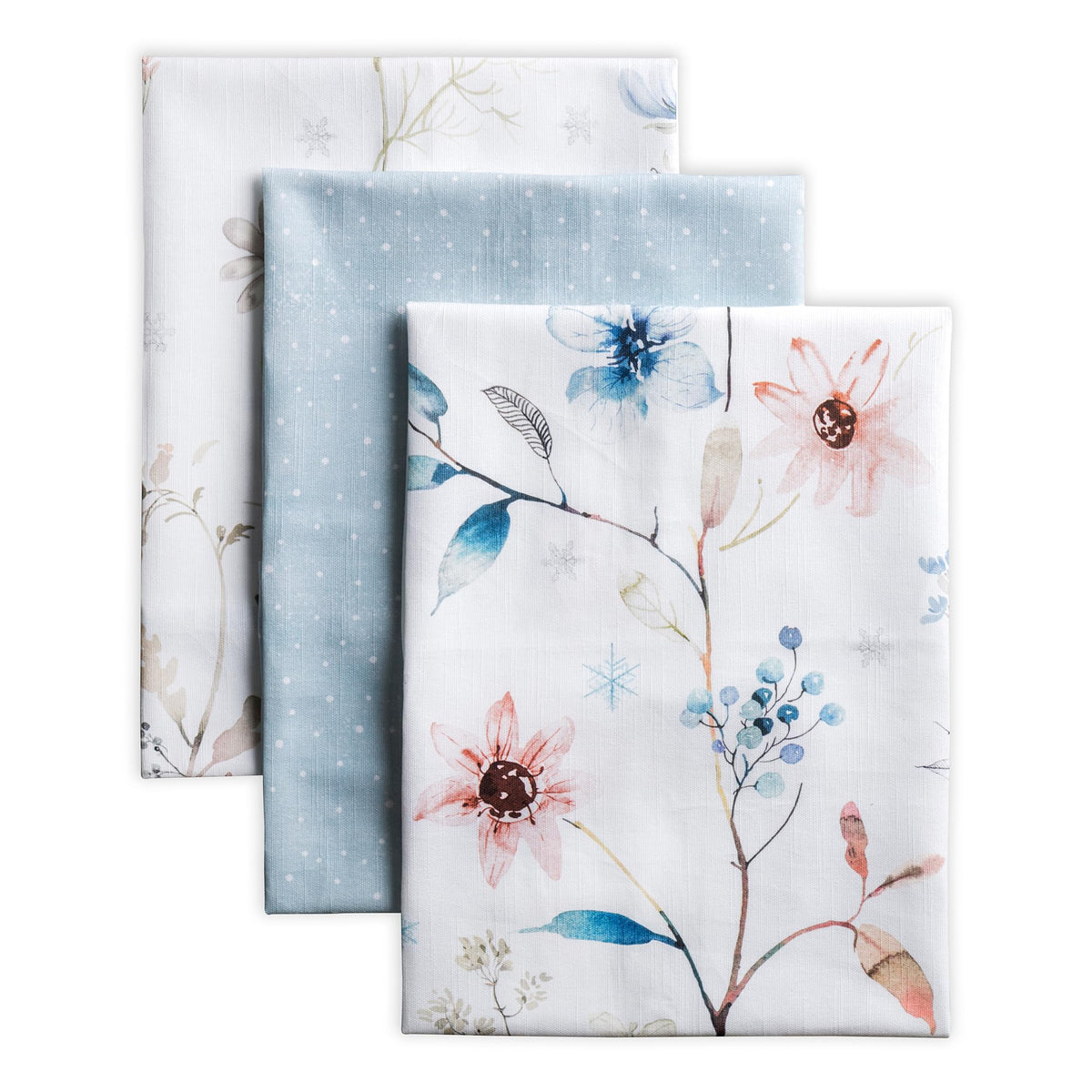 Maison d' Hermine Kitchen Towels Set of 3 Reusable 100% Cotton 27.50" x 20"