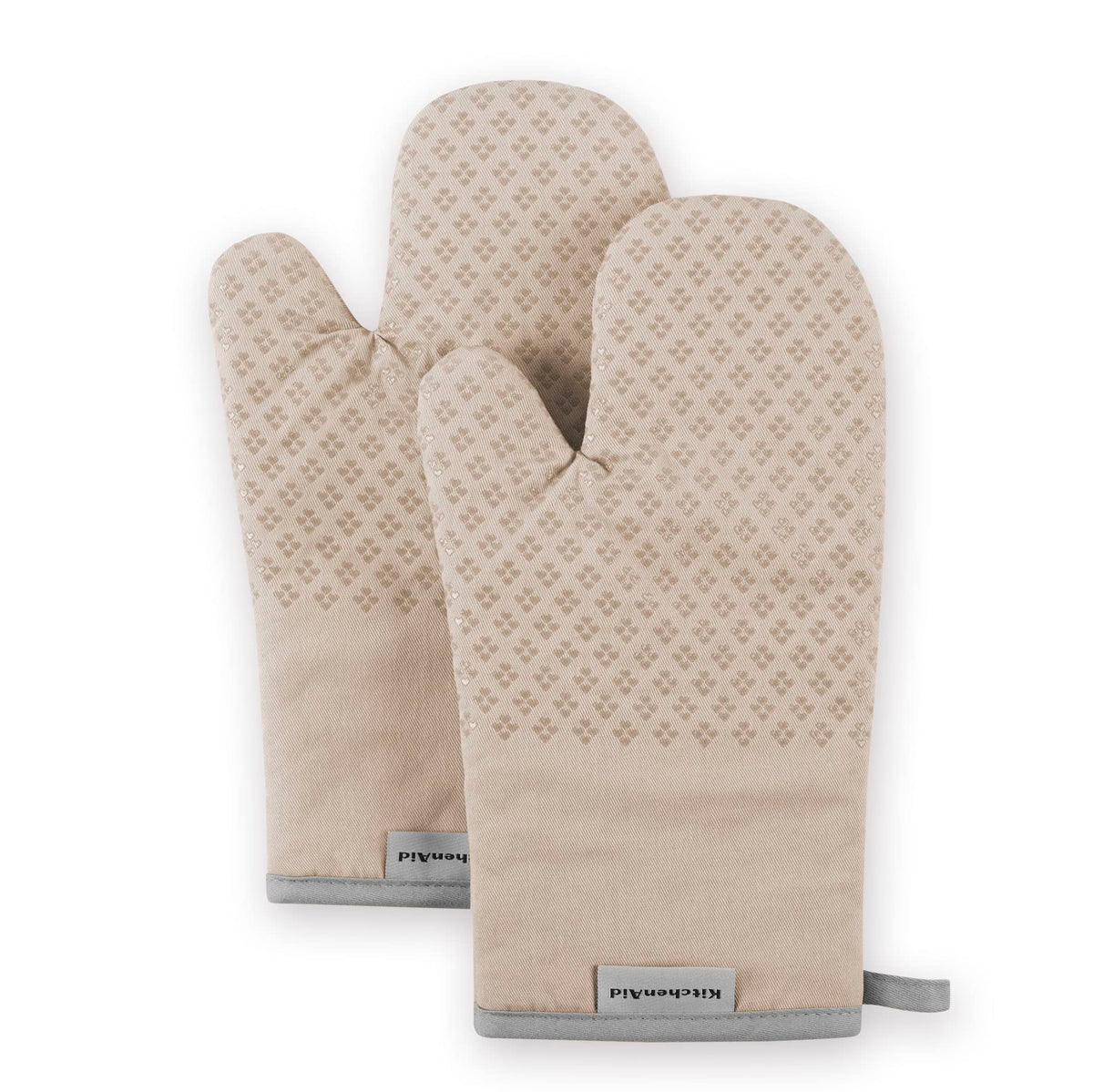 KitchenAid Asteroid Oven Mitt Set, 7"x12.5", Dark Green, 2 Piece