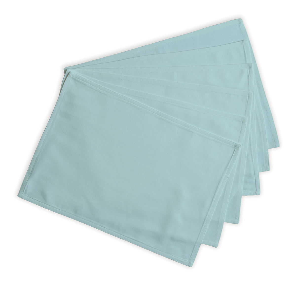 Calicot Placemats 100% Cotton Washable (13" x 19", Set of 6)