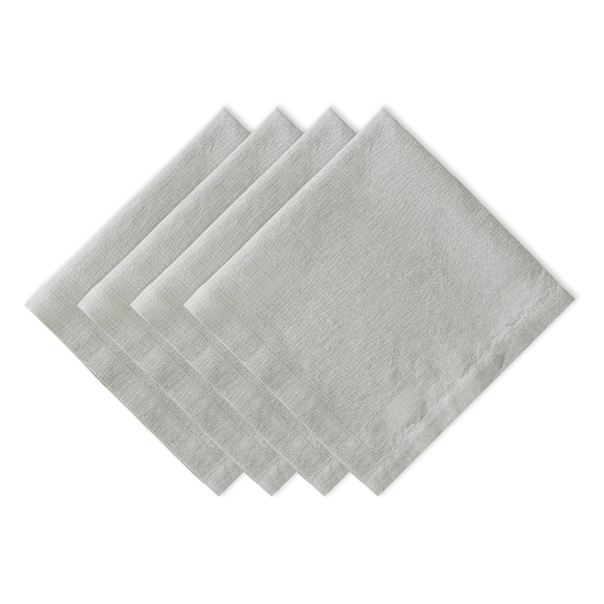 DII Linen Tabletop Collection Machine Washable, Placemat Set, 14.5x20.5, Cream, 4 Piece