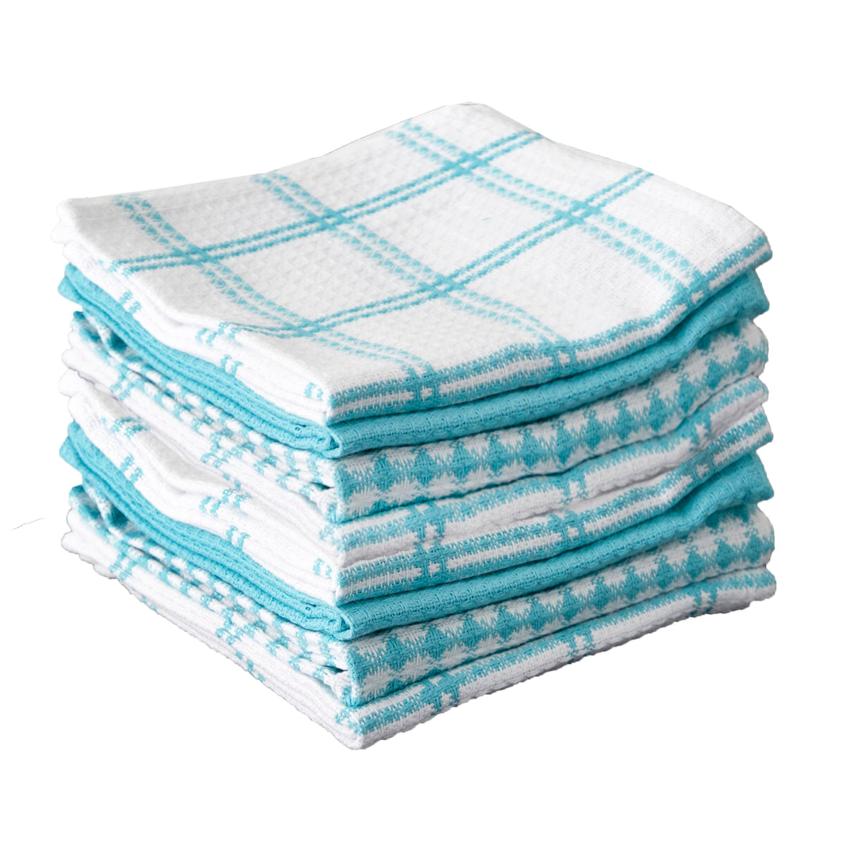 T-Fal Premium Waffle Dish Cloths: Highly Absorbent, Super Soft Long Lasting - 100% Cotton, 12"x13" Towel for Cleaning & Drying, (4-Pack), Sand