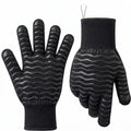 Oven Gloves 932°F Heat Resistant Oven Mitts with Fingers,1 Pair