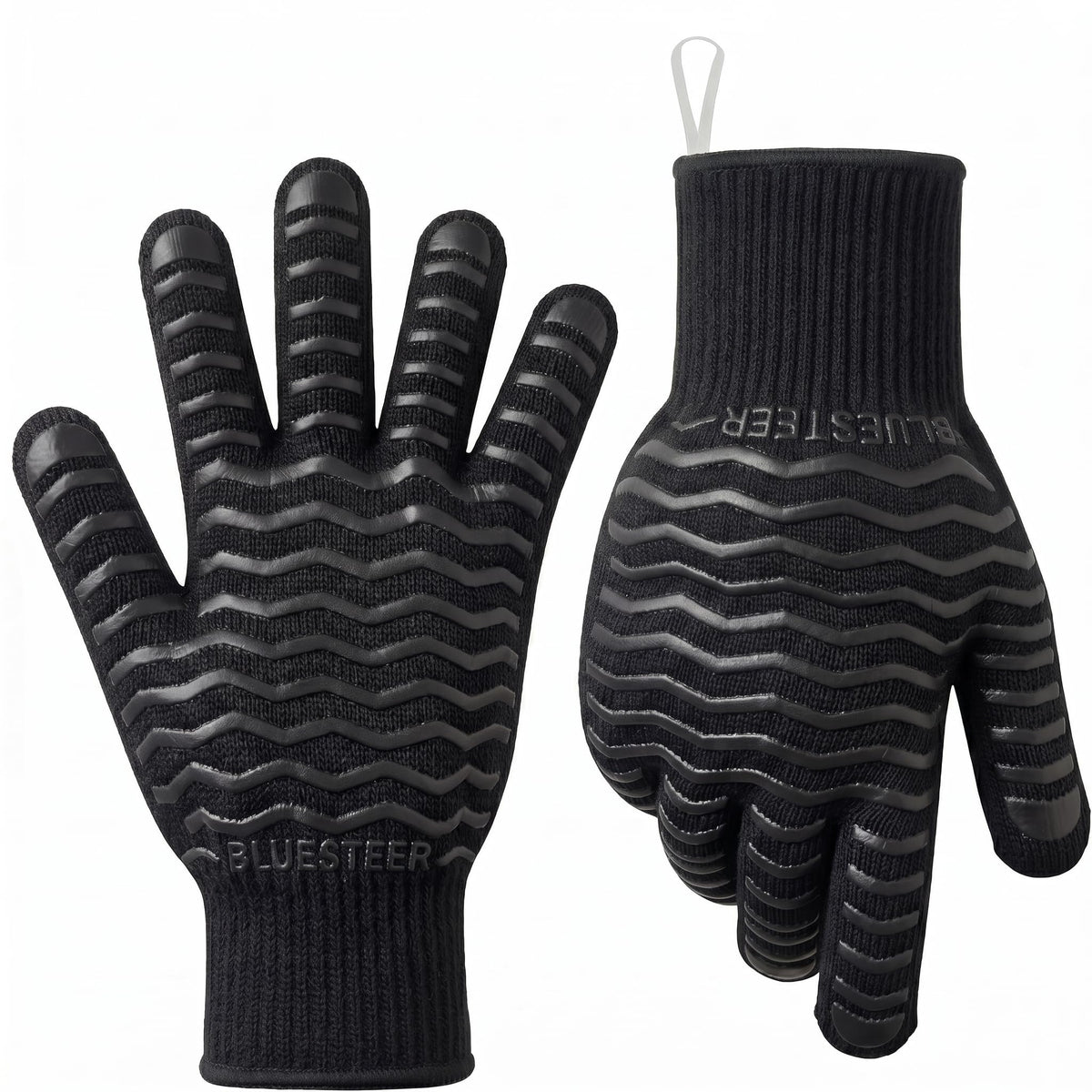 Oven Gloves 932°F Heat Resistant Oven Mitts with Fingers,1 Pair