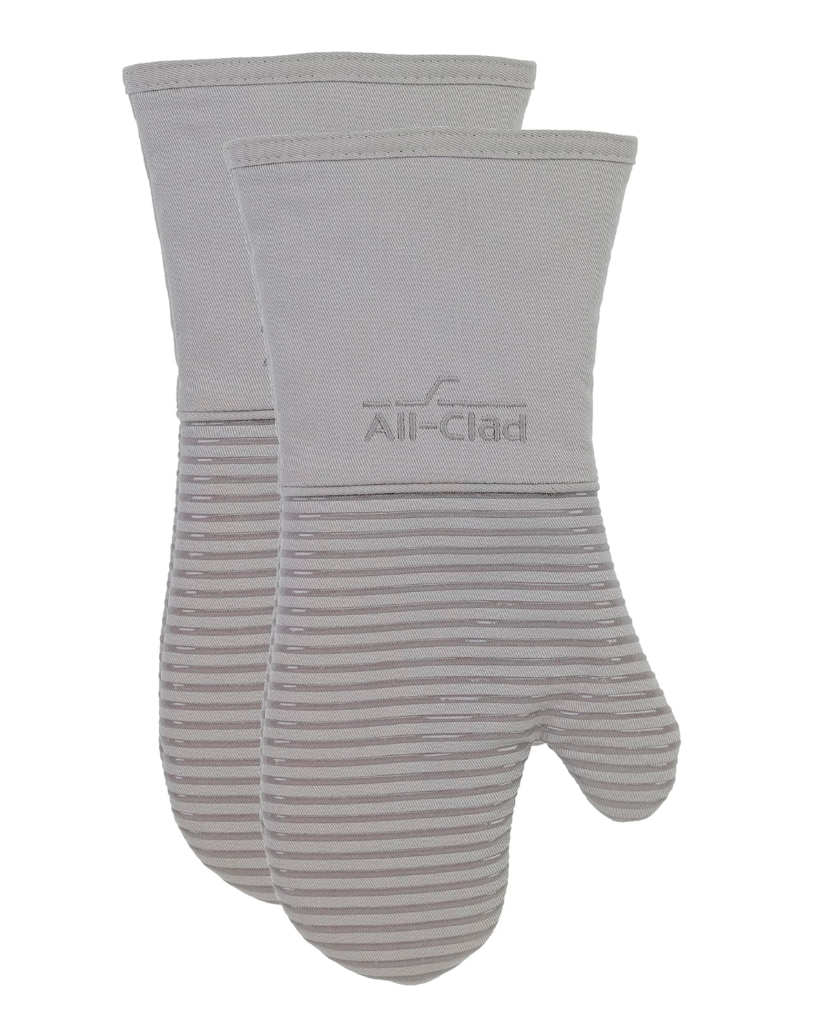 All-Clad Premium Silicone Oven Mitts, 2-Pack, Indigo