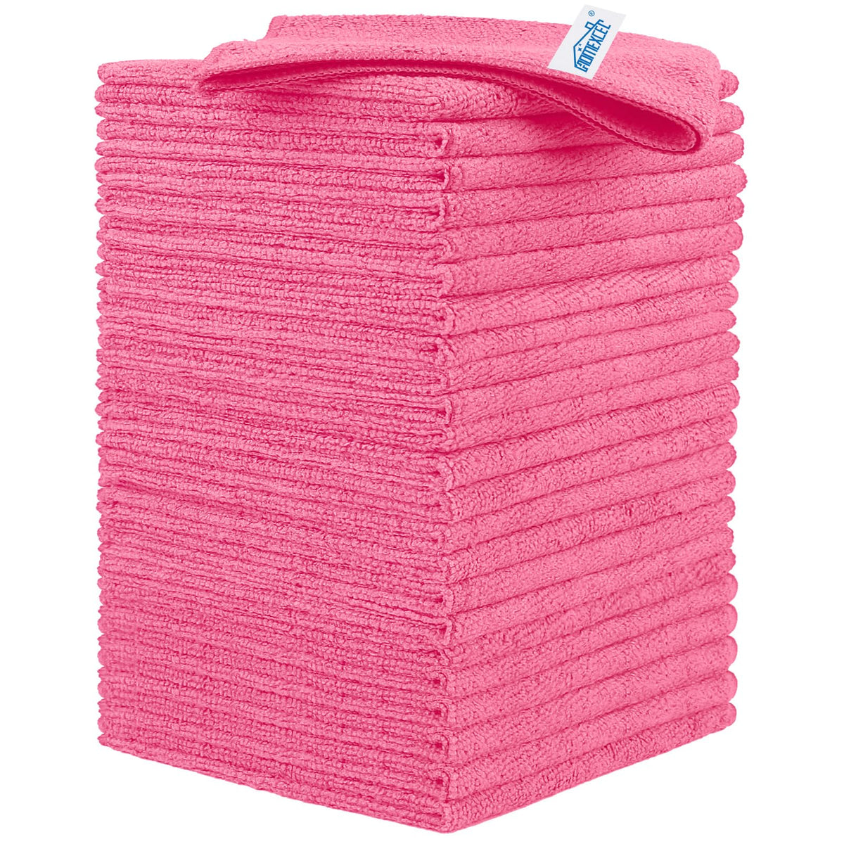 HOMEXCEL Microfiber Cleaning Cloth, Kitchen Towels 12 Pack, Lint Free, Scratch-Free, Highly Absorbent, Reusable Dish Towels for Kitchen and Household