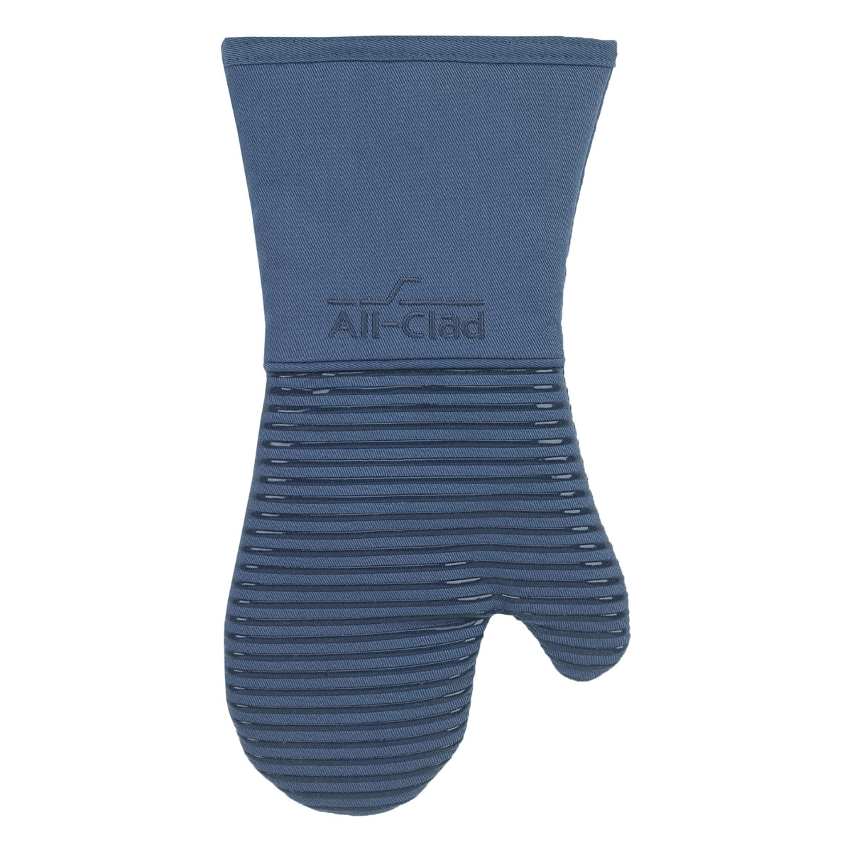 All-Clad Premium Silicone Oven Mitts, 2-Pack, Indigo