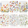 36 Pack Reusable Kitchen Cloths Cotton Towels, Hydrangea