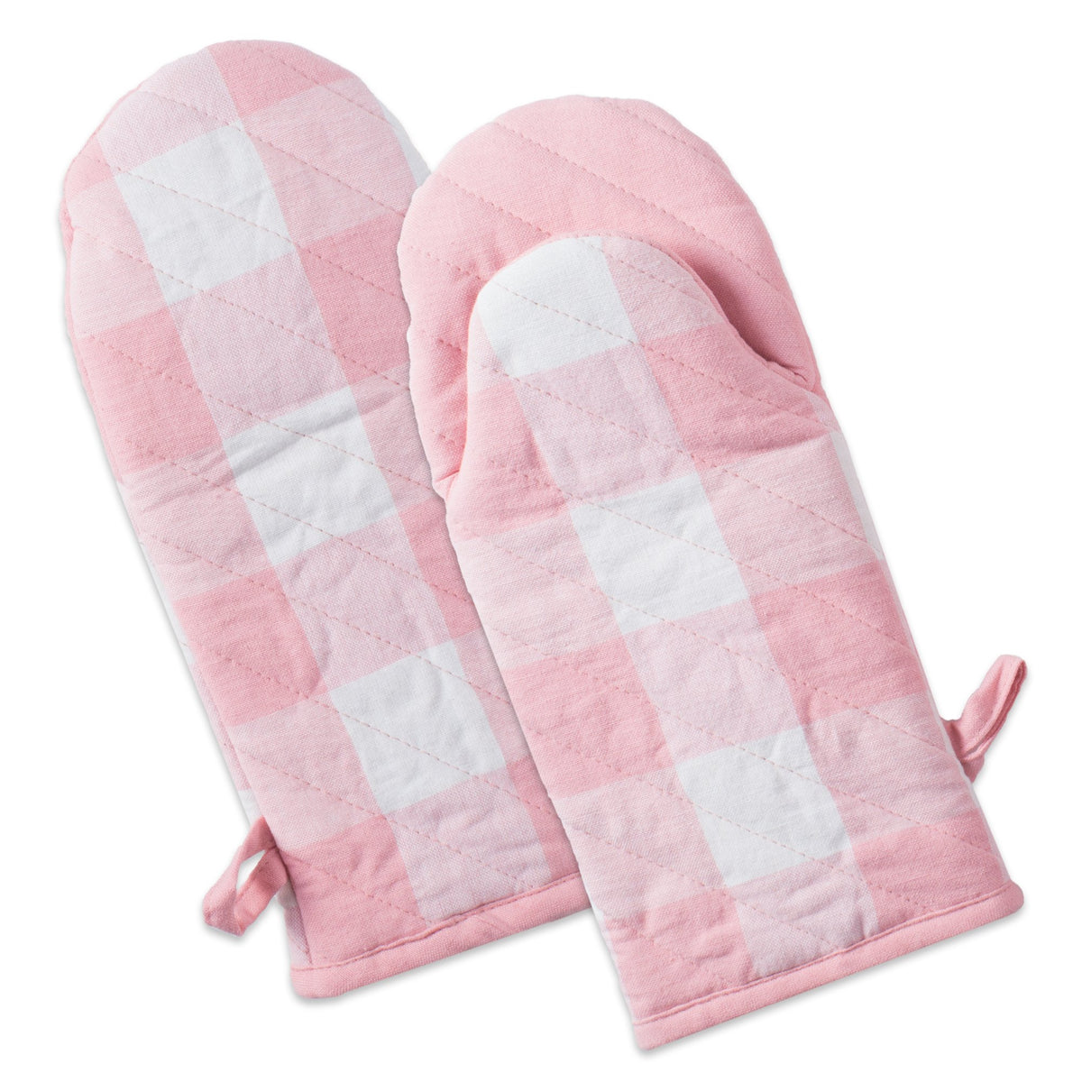 DII Buffalo Check Kitchen Collection, Classic Farmhouse Kitchen Set, Oven Mitt, Black & White, 2 Piece