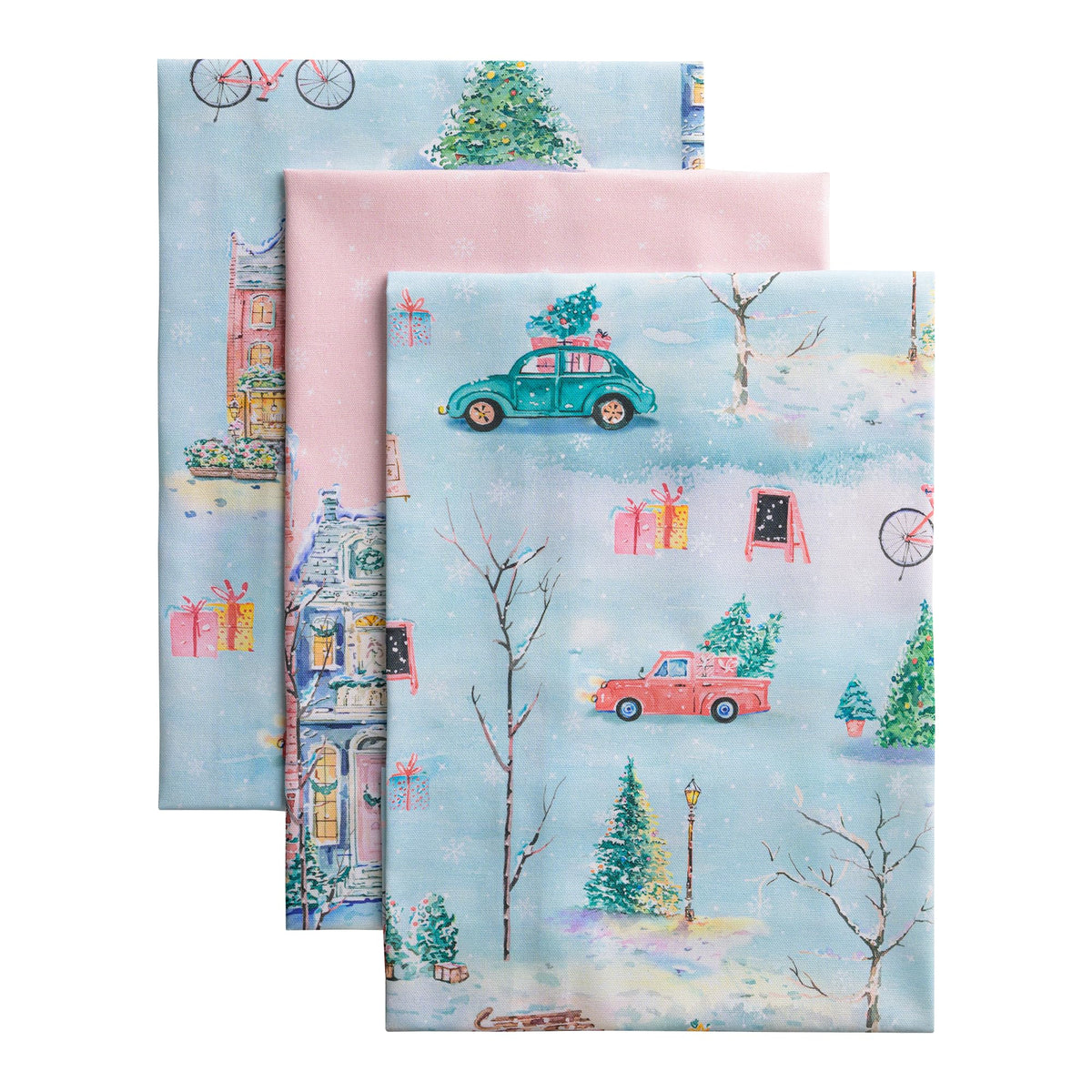Maison d' Hermine Kitchen Towels Set of 3 Reusable 100% Cotton 27.50" x 20"