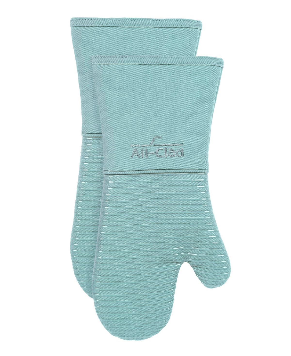 All-Clad Premium Silicone Oven Mitts, 2-Pack, Indigo