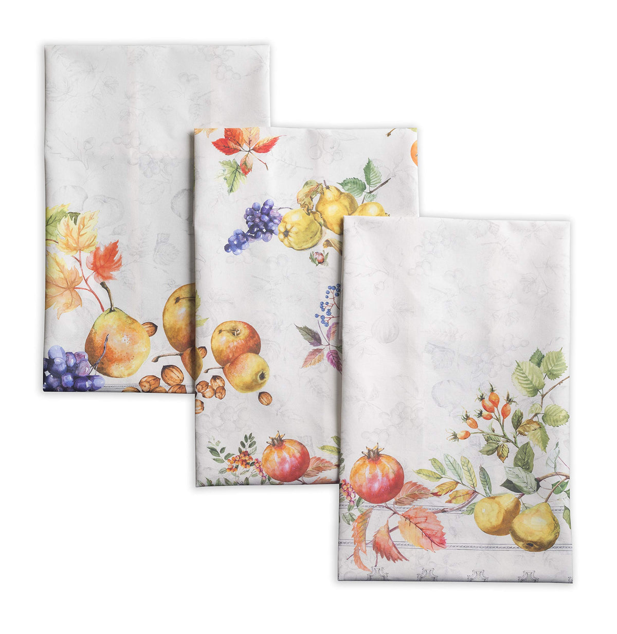 Maison d' Hermine Kitchen Towels Set of 3 Reusable 100% Cotton 27.50" x 20"