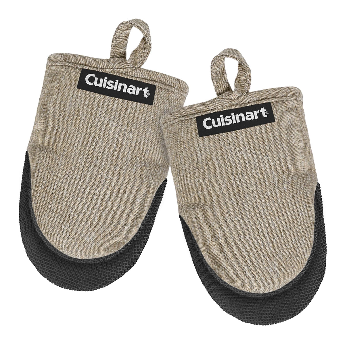 Cuisinart Mini Oven Mitts, 2-Pack, Neoprene Grip, Heat Resistant 350F