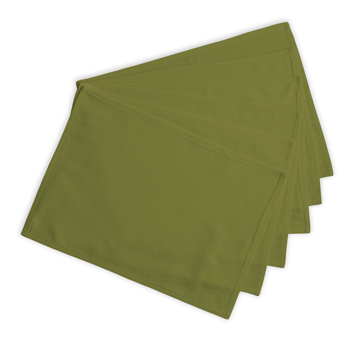 Calicot Placemats 100% Cotton Washable (13" x 19", Set of 6)
