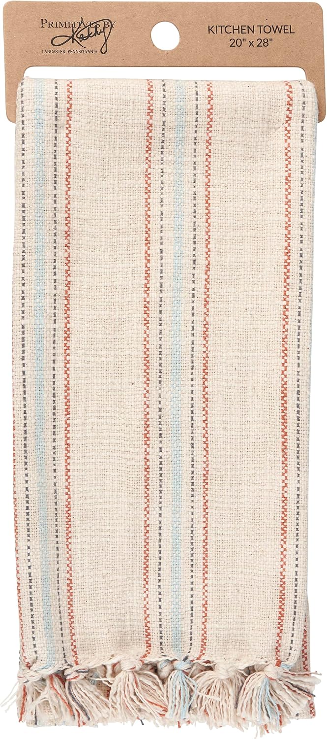 Primitives by Kathy Ticking Stripe Kitchen Towel
