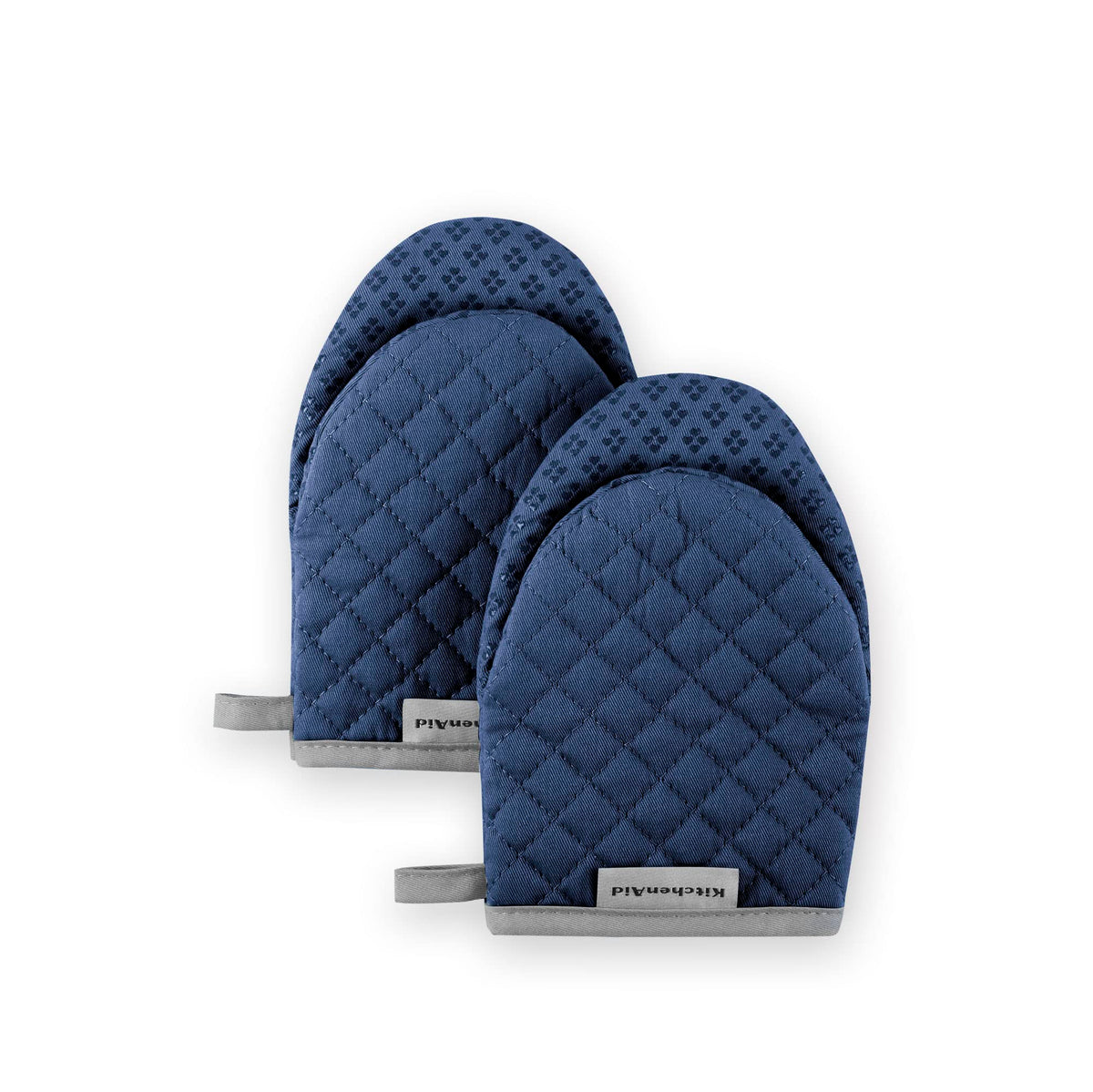 KitchenAid Asteroid Mini Oven Mitt Set, 5.5"x8", Milkshake Tan, 2 Piece